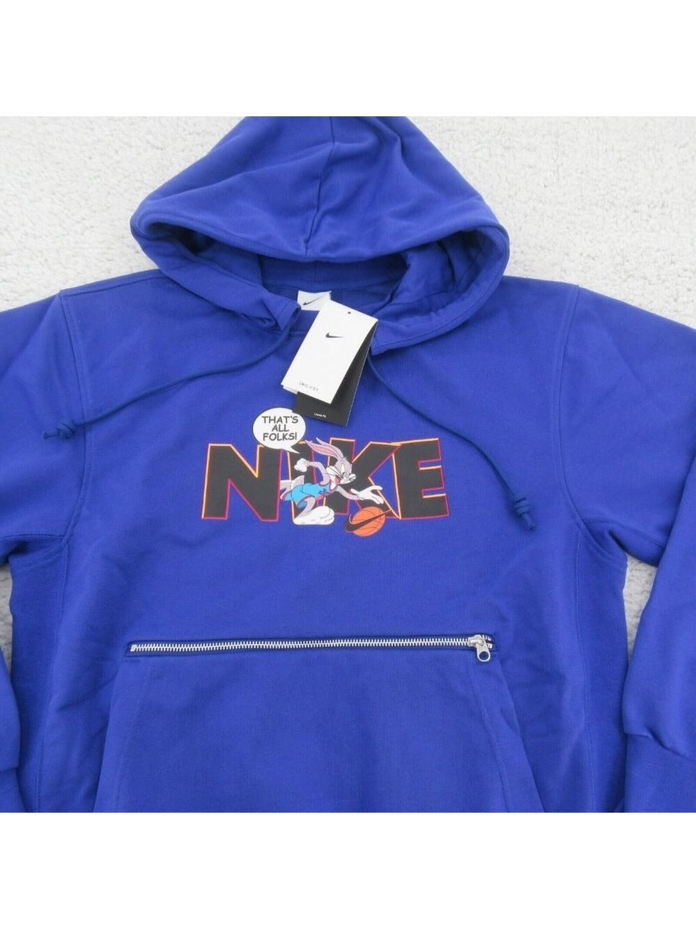 Nike Standard Issue Space Jam Bunny Hoodie Mens Size Small NEW - Picture 5 of 11